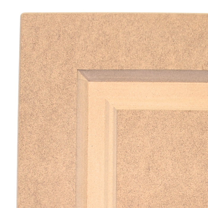 Raised Panel 01 - Unfinished Raw MDF Cabinet Door