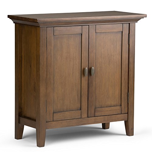 AI Cabinets Redmond SOLID WOOD 32 inch Wide Transitional Low Storage Cabinet