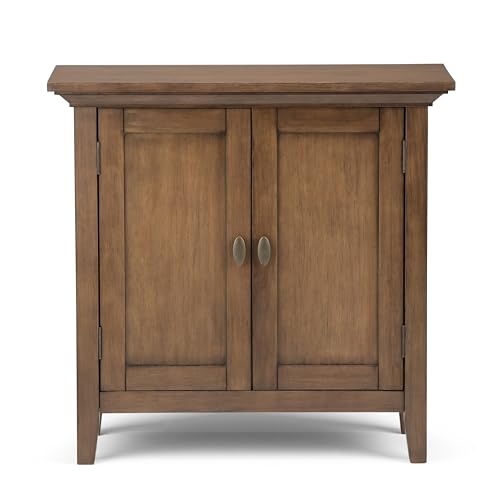 AI Cabinets Redmond SOLID WOOD 32 inch Wide Transitional Low Storage Cabinet