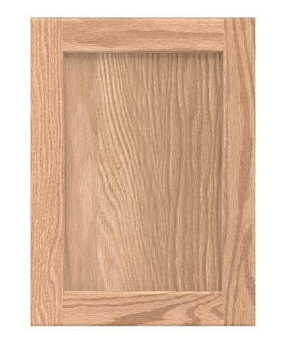 AI Cabinets16.25W x 29H Unfinished Oak Kitchen Cabinet Door Replacement,