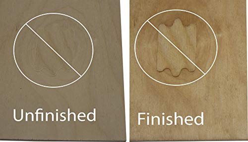 AI Cabinets 10 Pack | 6mm 1/4th inch Premium Baltic Birch Plywood, 12” x 19”,