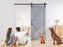 SMARTSTANDARD 30in x 84in Sliding Barn Door with 5ft Barn Door Hardware Kit Included,