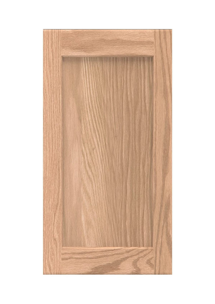 AI Cabinets ONESTOCK 12W x 24H Unfinished Oak Kitchen Cabinet Door Replacement,