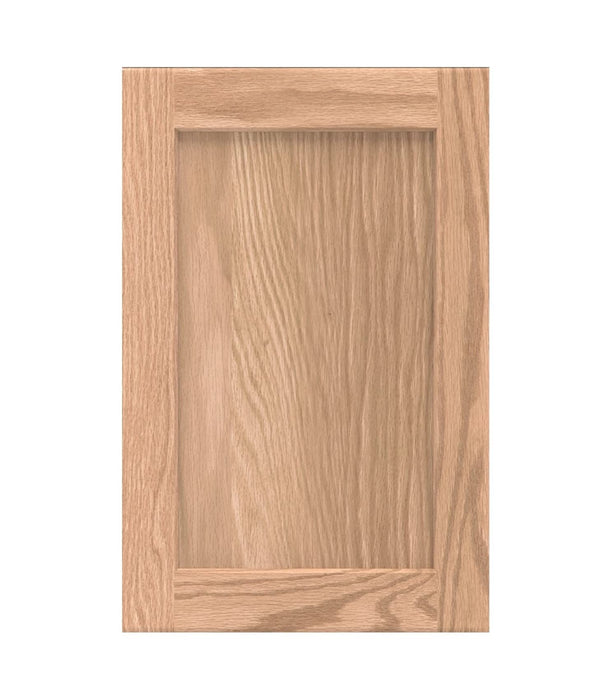 AI Cabinets ONESTOCK 12W x 24H Unfinished Oak Kitchen Cabinet Door Replacement,