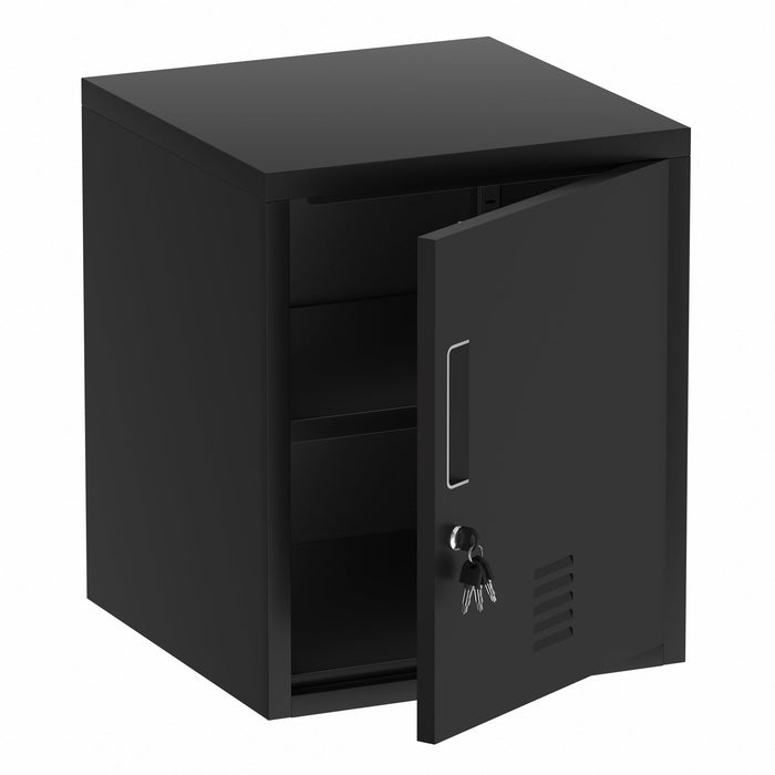 AI Cabinets Metal Storage Locker Cabinet with Locking Door and Adjustable Shelf for Home Office