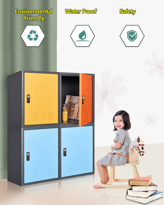 AI Cabinets Locker Storage Cabinet,Lockable Storage Cabinet,Metal Locker Storage Cabinet With1 Doors,