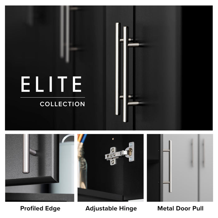 AI Cabinets Elite 24" Storage Cabinet, Black Storage Cabinet, Bathroom Cabinet,