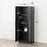 AI Cabinets Elite 24" Storage Cabinet, Black Storage Cabinet, Bathroom Cabinet,