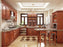 Free 3D customized high technical modular custom color simple design solid cherry maple wood  kitchen cabinet