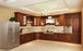 Free 3D customized high technical modular custom color simple design solid cherry maple wood  kitchen cabinet