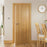 Modernhouse door design oak wood veneer door interior pre hung room doors prices